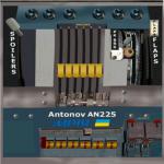 2D Six Engine Throttle Panel by Barivision for the Antonov-AN225